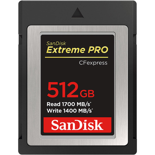 SanDisk CFexpress Typ B 512GB 1700MB/s