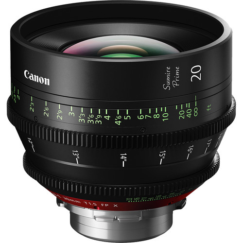 Canon PL Sumire 20mm T1.5