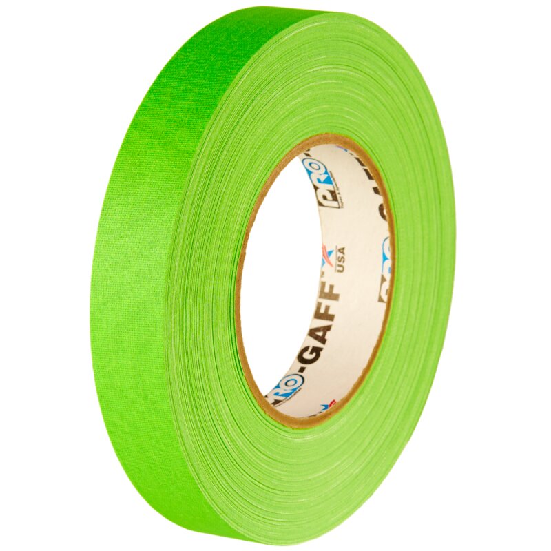 ProGaff Tape Neon Green 24mm x 45.7m