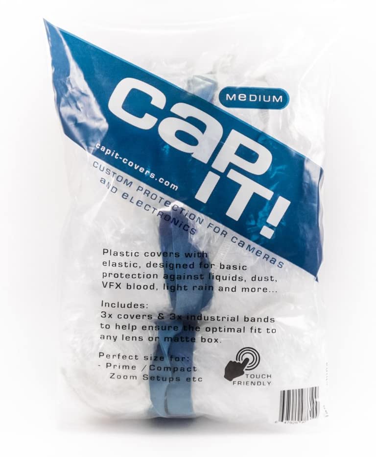 CAP IT! Universal Regenschutz 3x Pack Medium