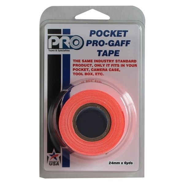 ProGaff Pro Pocket Tape Neon Orange 24mm x 5,5m