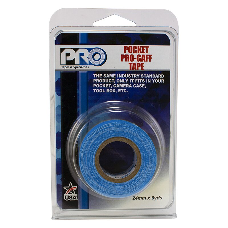 ProGaff Pro Pocket Tape Neon Blue 24mm x 5,5m